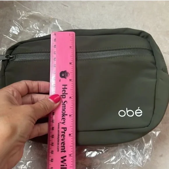 Army Green OBE waist/crossbody bag - Picture 5 of 7